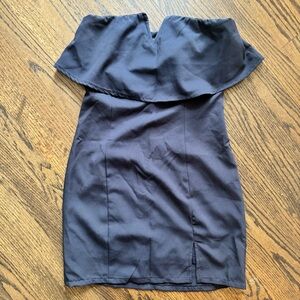 She + Sky Strapless Dress